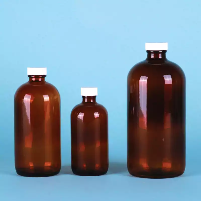 Glass Narrow Neck Bottle / 세구병, with F217 Foam Lined