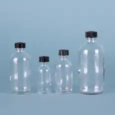 Glass Narrow Neck Bottle / 세구병, with PE Cone Lined Cap