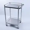 Stainless Steel Cart, Heavy-duty / 스테인레스고하중용2단카트