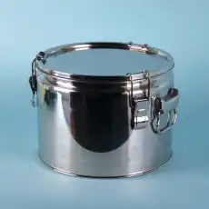 Double Walled Stainless Steel Container / 이중스테인레스용기