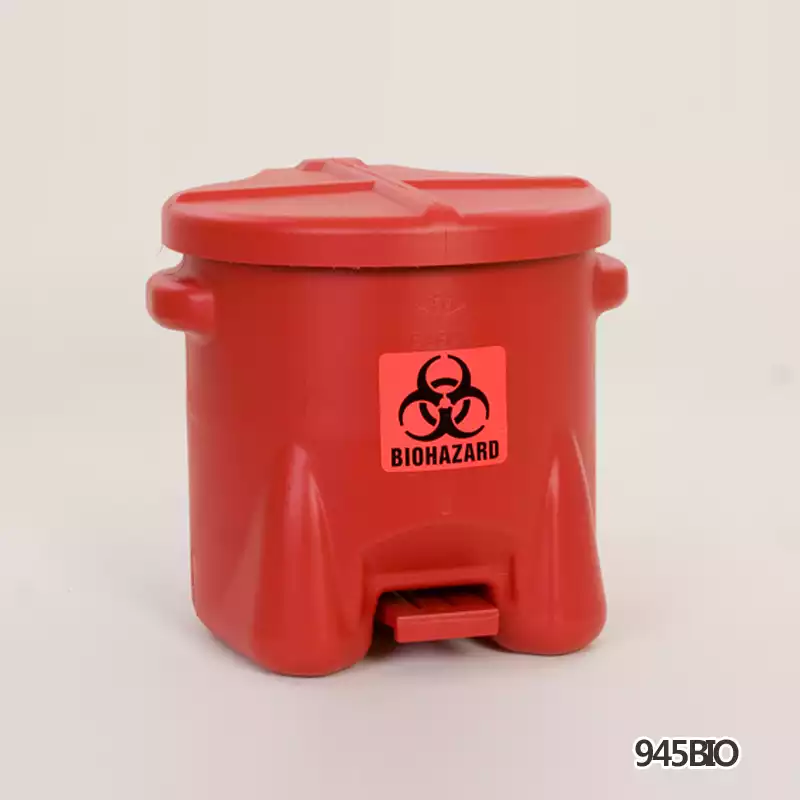 Safety Biohazardous Waste Can / 바이오하자드안전폐액통