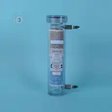 Gas Purifier, Indicating / 가스정제관, 가스정제및건조겸용