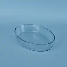 Glass Oval Tray / 유리타원형트레이