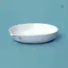 Porcelain Evaporating Dish / 평형자제증발접시, Flat Bottom