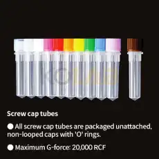 2.0ml Conical Screw Cap Tubes