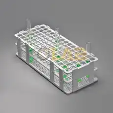 No-Wire™  PP Test Tube Racks (White) / No-Wire™PP테스트튜브랙(화이트)