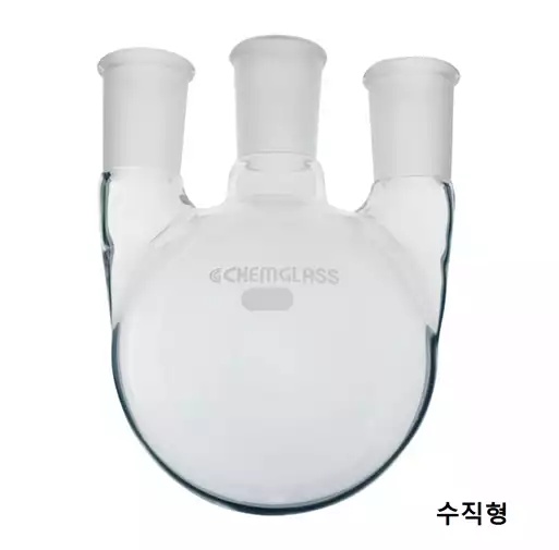 3-Neck Heavy-wall Round Bottom Flask / 3구헤비월환저플라스크