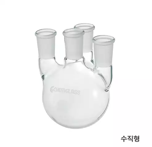 4-Neck Heavy-wall Round Bottom Flask / 4구헤비월환저플라스크