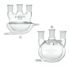 3-Neck Jacketed Round Bottom Flask / 3구자켓식환저플라스크