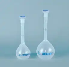 PP Volumetric Flask with Stopper / PP메스용량플라스크, 스토퍼형, Class B