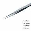 Fine Straight Pointed Tweezer / 고정밀트위저, Rubis®,RU-27-SA