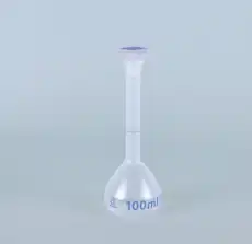 PMP Volumetric Flask with Stopper / PMP메스용량플라스크, 스토퍼형, Class B