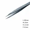 Fine Straight Pointed Tweezer / 고정밀트위저, Rubis®,RU-0C-10-SA