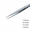 Fine Straight Pointed Tweezer / 고정밀트위저, Rubis®,RU-PP-SA