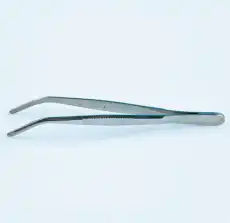 Curved Forcep, Blunt Point / 곡형뭉툭한핀셋