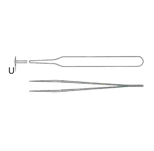 Round Tip Tweezer / 고정밀트위저, Rubis®,RU-2A-SA