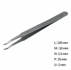 Round Tip Tweezer / 고정밀트위저, Rubis®,RU-2ADE-SA