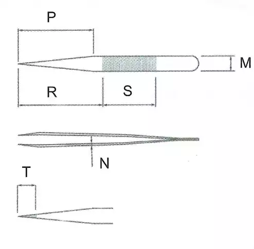 Round Tip Tweezer / 고정밀트위저, Rubis®,RU-D-SA