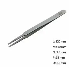 Round Tip Tweezer / 고정밀트위저, Rubis®,RU-F-SA