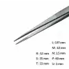 General Use Tweezer / 고정밀트위저,Rubis®,RU-524-SA