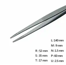 General Use Tweezer / 고정밀트위저, Rubis® ,RU-B00-SA