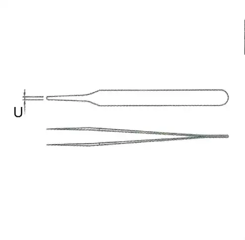 General Use Tweezer / 고정밀트위저, Rubis®,RU-L/Black-SA