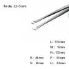 SMD Tweezer / 고정밀트위저, Rubis®RU-572-SA