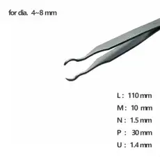 SMD Tweezer / 고정밀트위저, Rubis®,RU-7D-13-SA