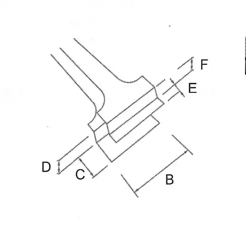 Wafer Handling Tweezer / 고정밀웨이퍼용트위저, Rubis®,RU-43LB-4peek