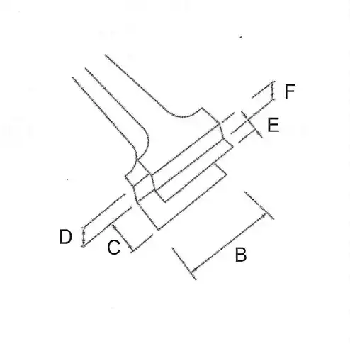 Wafer Handling Tweezer / 고정밀웨이퍼용트위저, Rubis®,RU-37S-2-SA