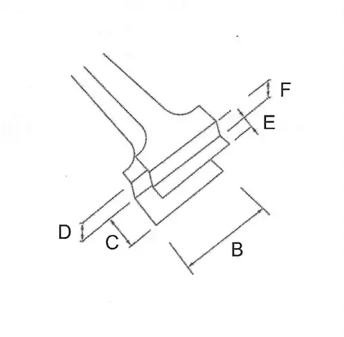 Wafer Handling Tweezer / 고정밀웨이퍼용트위저, Rubis®,RU-37S-3-SA