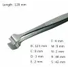 Wafer Handling Tweezer / 고정밀웨이퍼용트위저, Rubis®,RU-2LB/4-SA