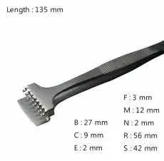 Wafer Handling Tweezer / 고정밀웨이퍼용트위저, Rubis®,RU-41LB-8-SA