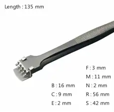 Wafer Handling Tweezer / 고정밀웨이퍼용트위저, Rubis®,RU-43LB-5-SA