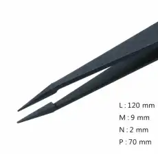 Polymer Alloy Tweezer / 플라스틱트위저, Rubis®,RU-NK7