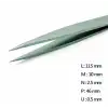 Ultra Fine Pointed Nano Tweezer / 고정밀트위저, Rubis®,RU-00 Nano-SA