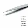 Ultra Fine Pointed Nano Tweezer / 고정밀트위저, Rubis®,RU-00 Ion-SA