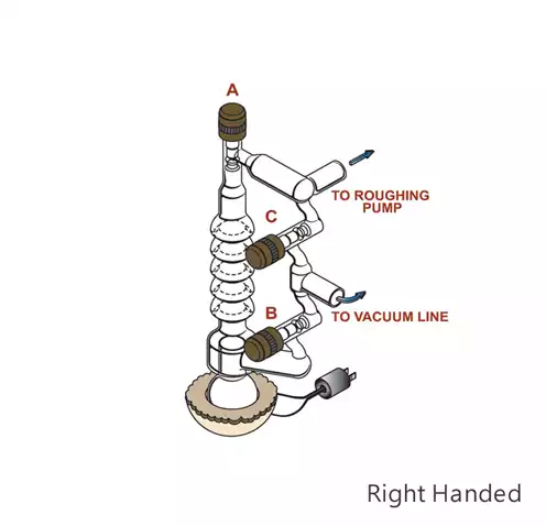 Oil Diffusion Pump with Bypass / 오일디퓨젼펌프