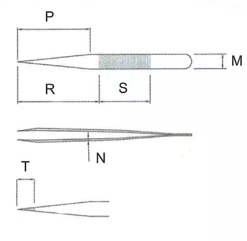 Polymer Tip Tweezer / ESD Safe 팁트위저, SIPEL®,SI-1602-SA