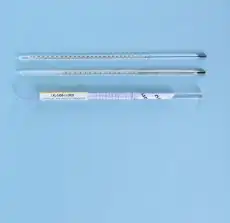 Non-Mercury Thermometer, Partial Immersion / 봉상온도계, 76 mm Immersion