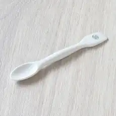 Porcelain Spatula with Scoop / 자제스파츄라