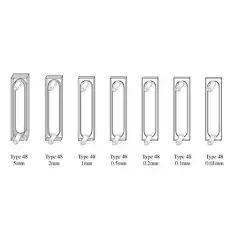 Short Light Path Absorption Flow Cell, 2-Side Polished / 단파흡광연속셀, 2면투명