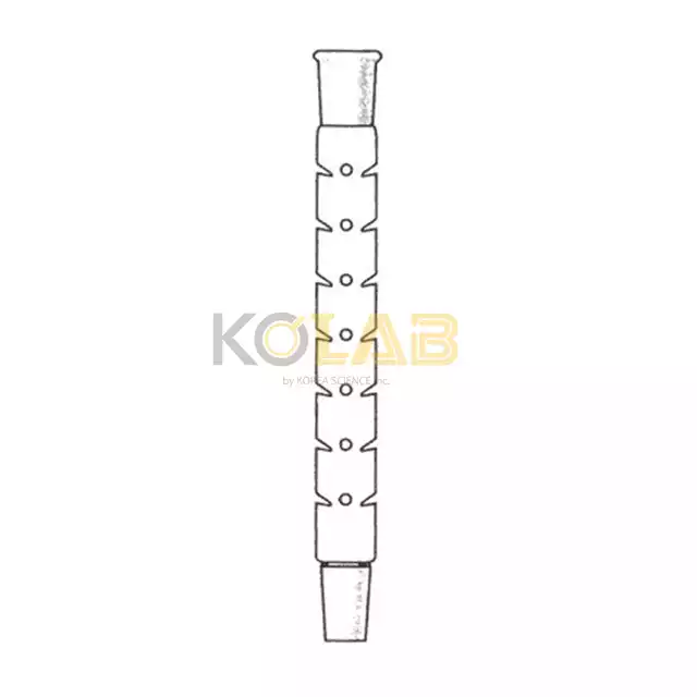 Column, Distilling, Vigreux type / 디스틸링칼럼, 비그럭스형