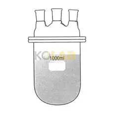 Reaction flask, Beaker round bottom type, 3Neck / 비이커환저형반응조세트, 3구