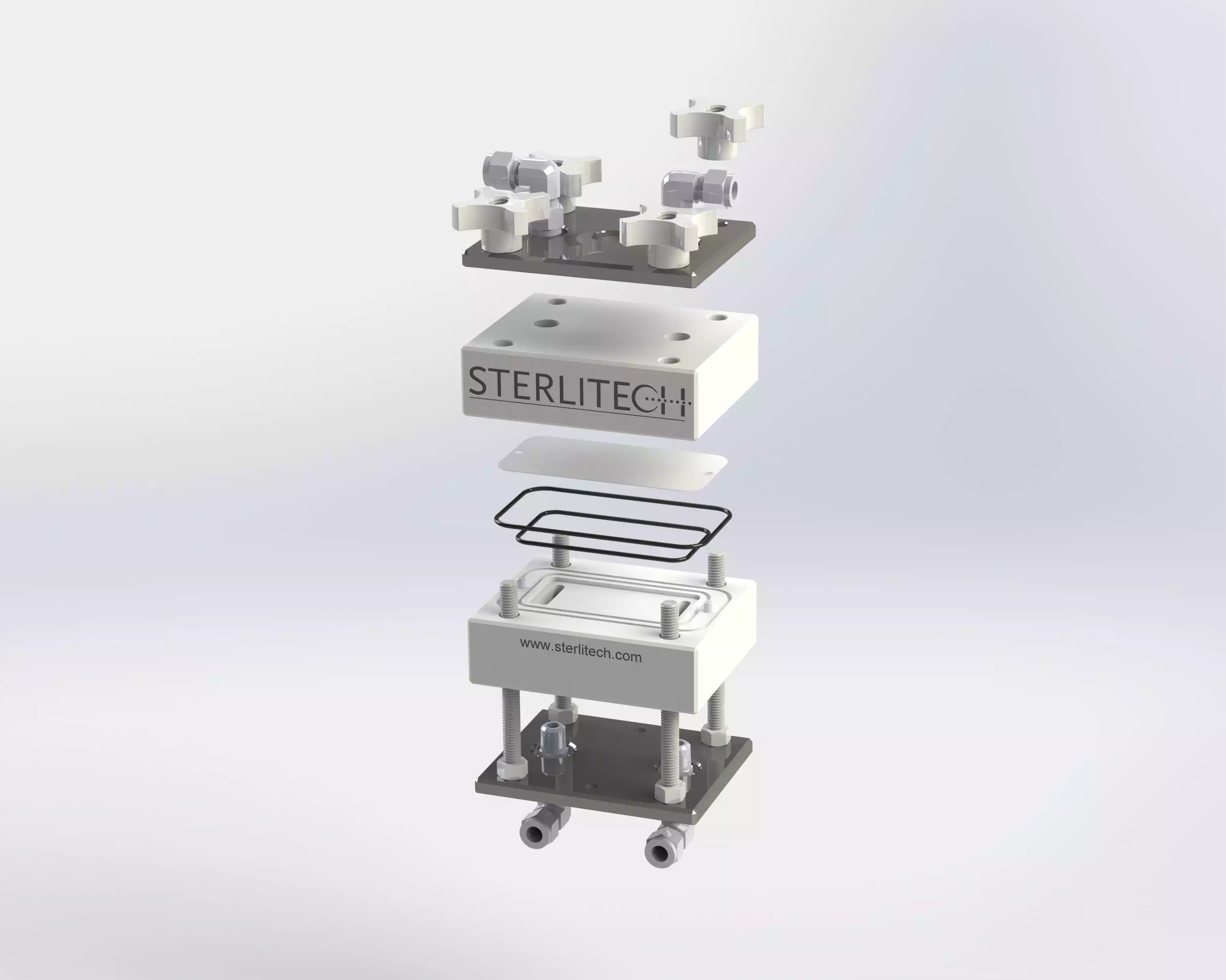 [STERLITECH] CF042 FORWARD OSMOSIS, NATURAL ACETAL COPOLYMER (DELRIN), CELL ASSEMBLY