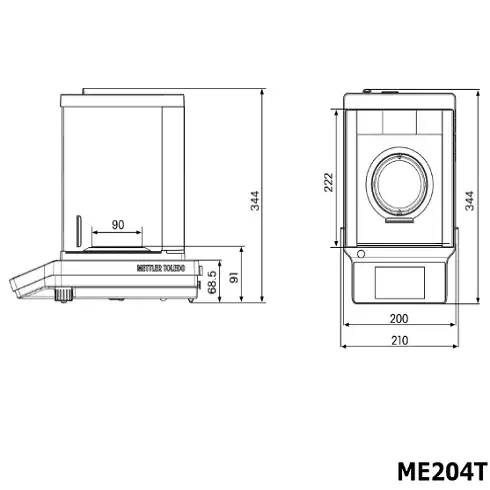 Analytical Balance, MET Series / 분석용정밀전자저울, Touch Screen, 0.0001g (0.1mg)