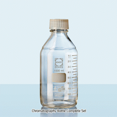 DURAN® GL45 Premium Bottle, with Teflon PFA Screwcap & Pouring Ring, -196℃~+260℃, 100~1,000㎖ Ideal for Pharmaceutical Field, Aggressive Media Handling, and Depyrogenation, / 내열 테프론캡 프리미엄 바틀