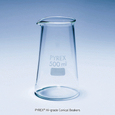 DURAN® Hi-grade Conical Beakers, Philips form, 150/250/500㎖ with Spout, without Graduation, Autoclavable, / 코니컬 비커