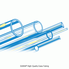 DURAN® High-Quality Glass Tubing Made of Borosilicateα3.3, Length 1500 mm, ISO/DIN, / 특급 정밀 유리관