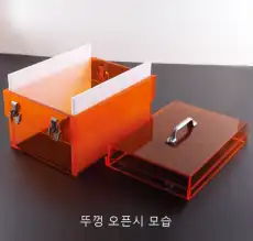 Mask Carrier Storage Box / 마스크 캐리어 저장 이송함